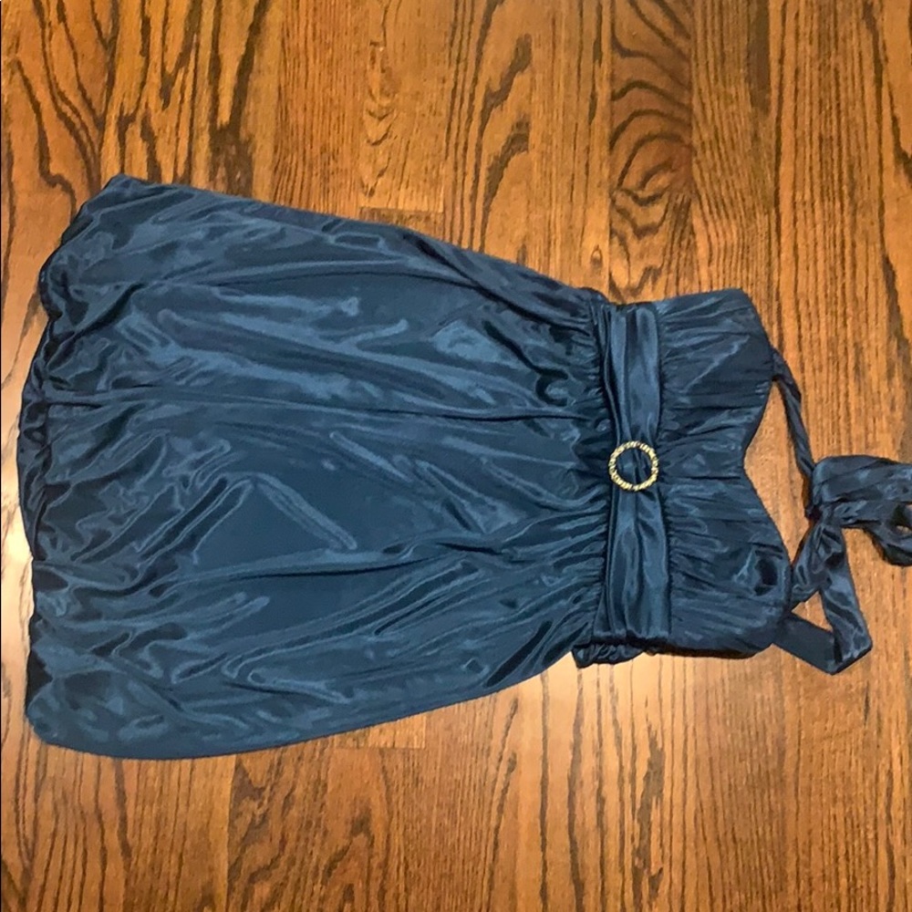 Dark blue dress women